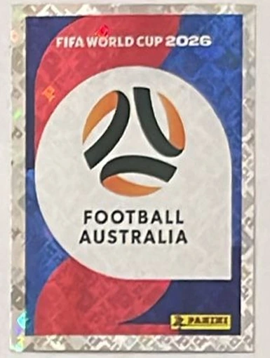 Figurita AUS-1 Escudo Australia Mundial 2026