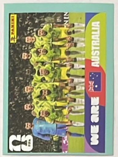 Figurita AUS-13 Plantel Australia Mundial 2026