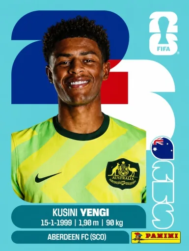Figurita AUS-18 Kusini Vengi Mundial 2026