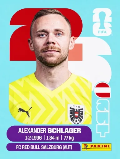 Figurita AUT-2 Alexander Schlager Mundial 2026