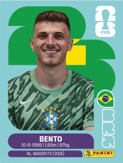 Figurita BRA-3 Bento Mundial 2026