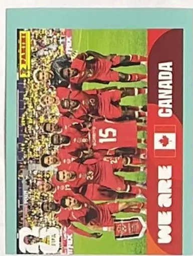 Figurita CAN-13 Plantel Canadá Mundial 2026