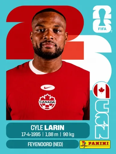 Figurita CAN-19 Cyle Larin Mundial 2026