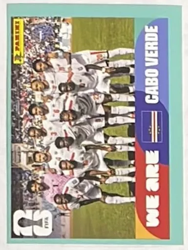 Figurita CPV-13 Plantel Cabo Verde Mundial 2026