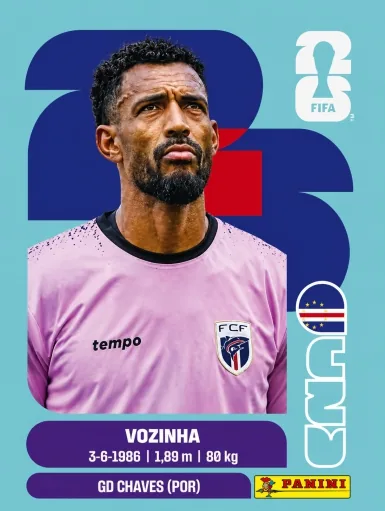 Figurita CPV-2 Vozinha Mundial 2026