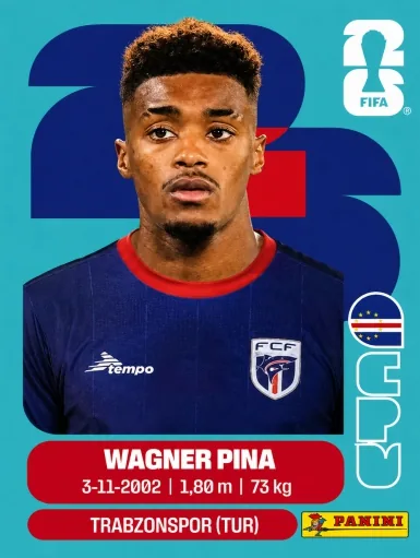 Figurita CPV-7 Wagner Pina Mundial 2026