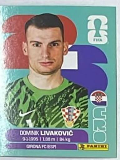 Figurita CRO-2 Dominik Livakovi? Mundial 2026