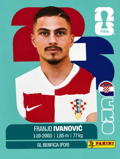 Figurita CRO-20 Franjo Ivanovic Mundial 2026