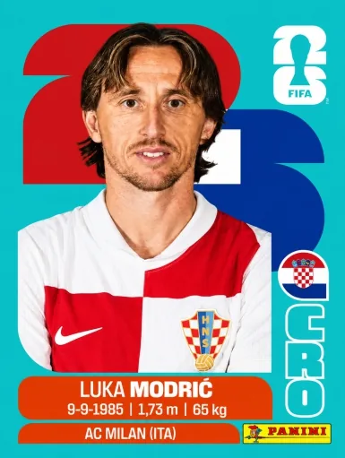 Figurita CRO-9 Luka Modri? Mundial 2026