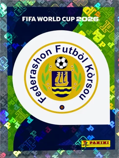 Figurita CUW-1 Escudo Curazao Mundial 2026