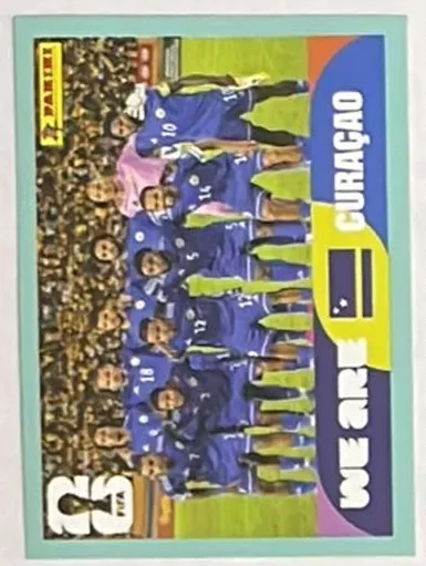 Figurita CUW-13 Plantel Curazao Mundial 2026