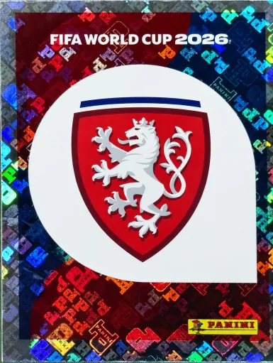Figurita CZE-1 Escudo Chequia Mundial 2026