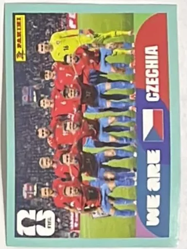 Figurita CZE-13 Plantel Chequia Mundial 2026