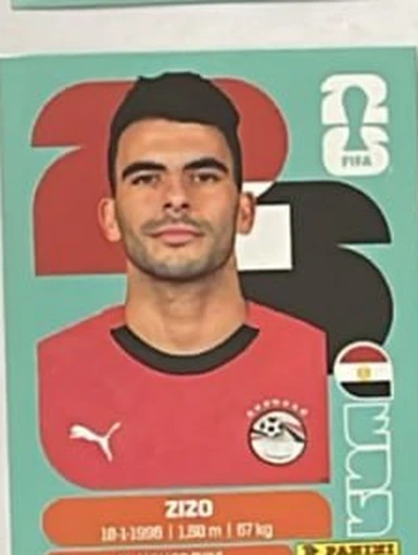 Figurita EGY-11 Zizo Mundial 2026