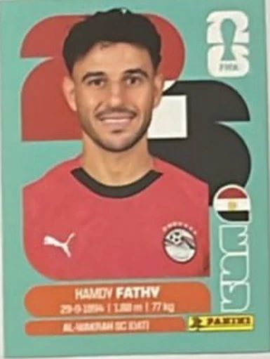 Figurita EGY-12 Hamdy Fathy Mundial 2026