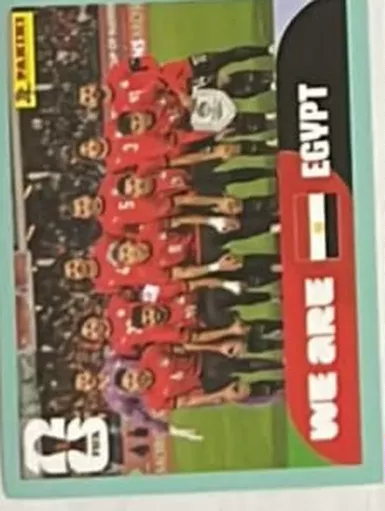 Figurita EGY-13 Plantel Egipto Mundial 2026