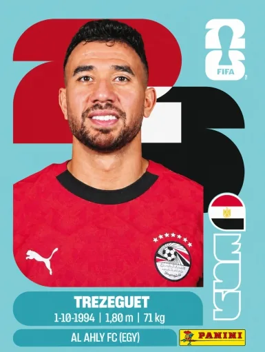 Figurita EGY-19 Trezeguet Mundial 2026