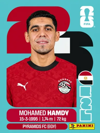 Figurita EGY-4 Mohamed Hamdy Mundial 2026