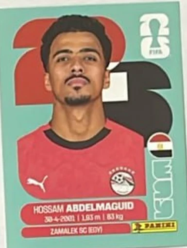 Figurita EGY-8 Hossam Abdelmaguid Mundial 2026