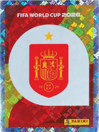 Figurita ESP-1 Escudo España Mundial 2026