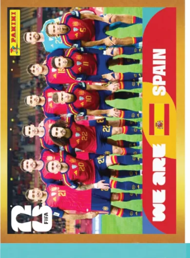 Figurita ESP-13 Plantel España Mundial 2026