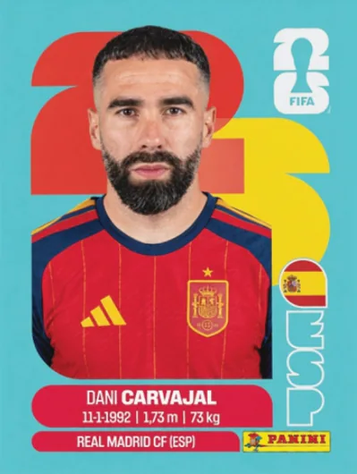 Figurita ESP-7 Dani Carvajal Mundial 2026