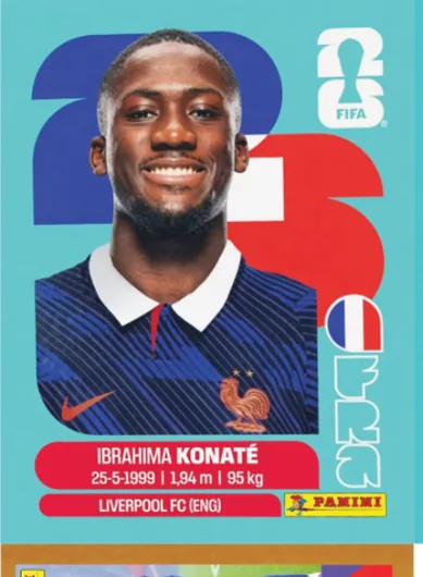 Figurita FRA-6 Ibrahima Konate Mundial 2026