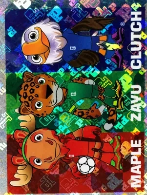 Figurita FWC-3 Mascotas oficiales Mundial 2026