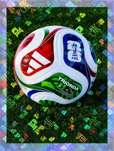 Figurita FWC-5 Pelota oficial Mundial 2026