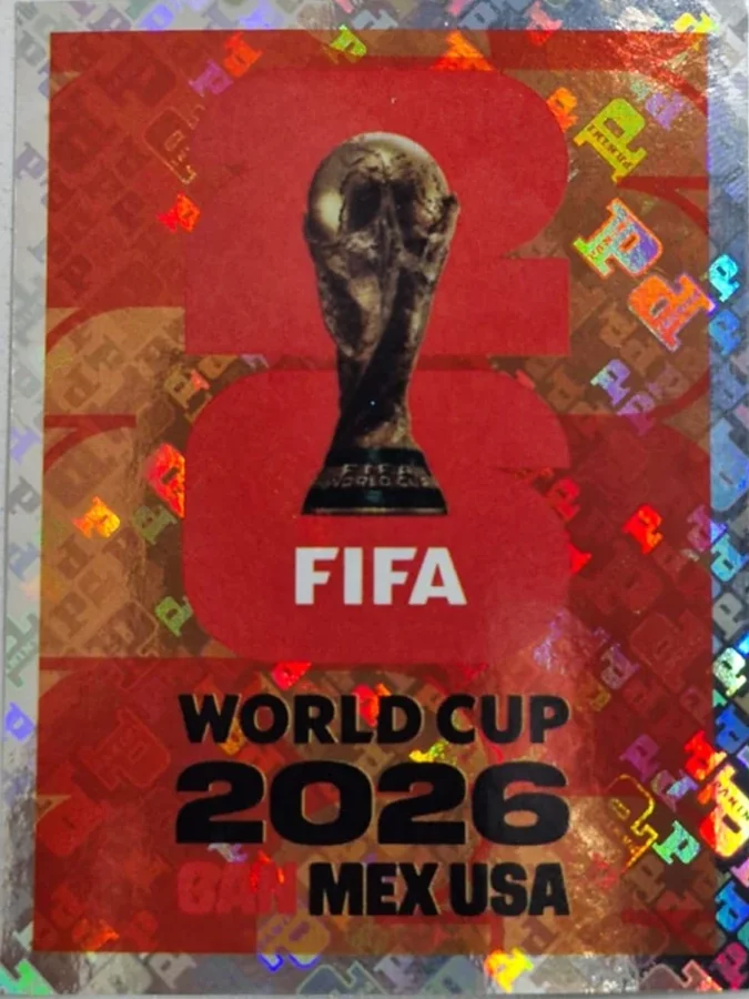 Figurita FWC-6 Escudo Canadá (anfitrión) Mundial 2026