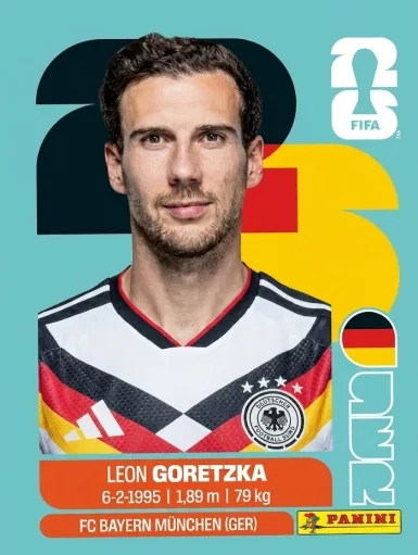 Figurita GER-14 Leon Goretzka Mundial 2026