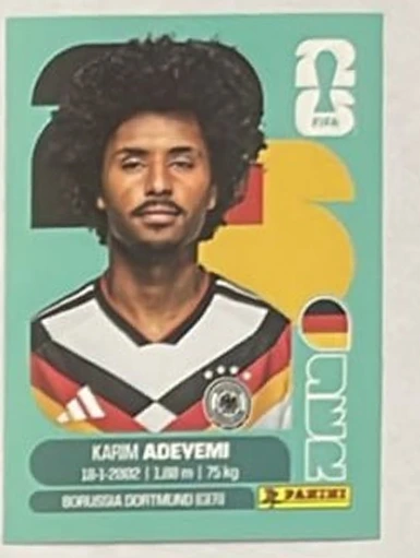 Figurita GER-19 Karim Adeyemi Mundial 2026