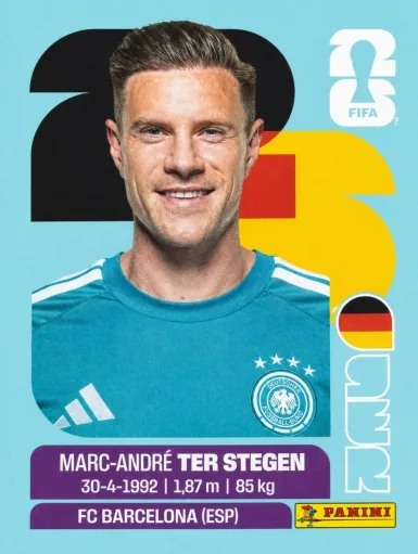 Figurita GER-2 Marc-André ter Stegen Mundial 2026