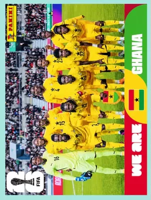 Figurita GHA-13 Plantel Ghana Mundial 2026