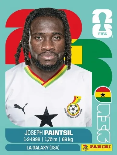Figurita GHA-18 Joseph Paintsil Mundial 2026