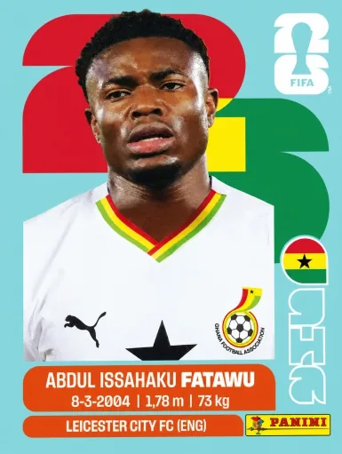 Figurita GHA-9 Abdul Issahaku Fatawu Mundial 2026