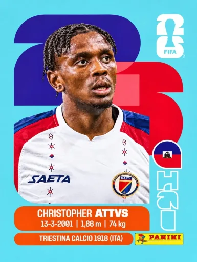 Figurita HAI-14 Christopher Attys Mundial 2026