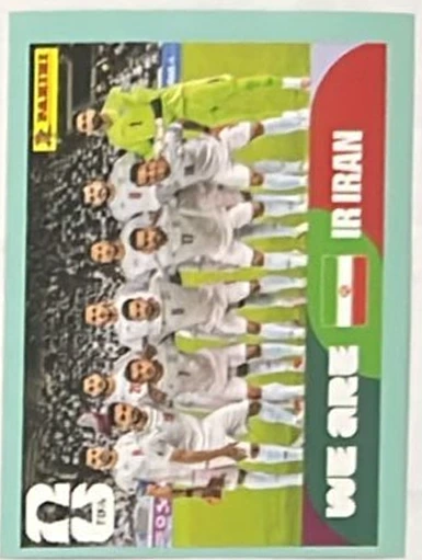 Figurita IRN-13 Plantel Irán Mundial 2026