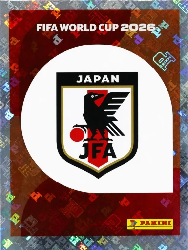 Figurita JPN-1 Escudo Japón Mundial 2026