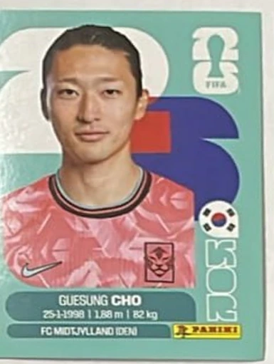 Figurita KOR-17 Gue-sung Cho Mundial 2026