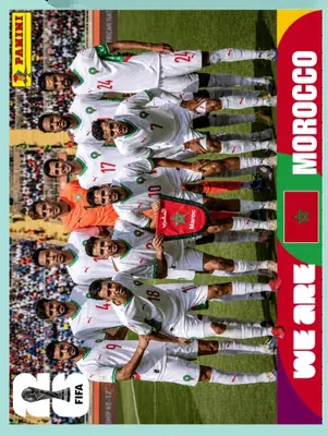 Figurita MAR-13 Plantel Marruecos Mundial 2026
