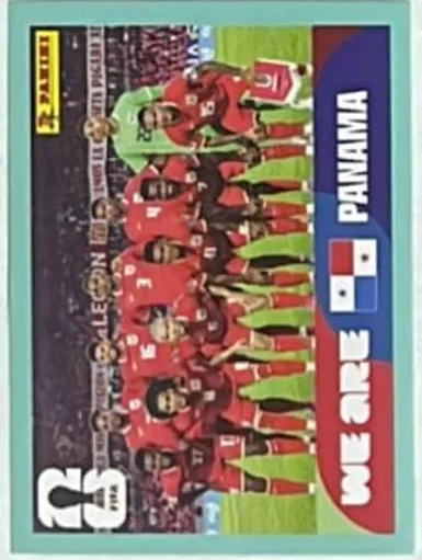 Figurita PAN-13 Plantel Panamá Mundial 2026