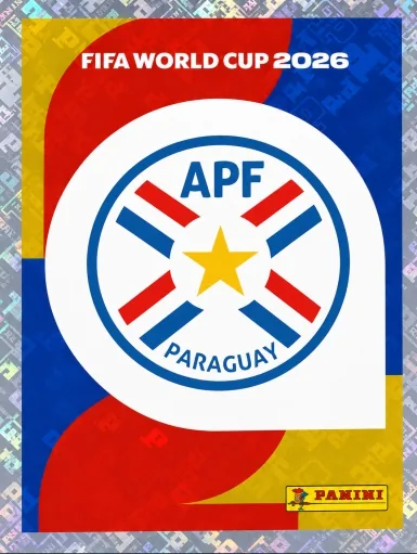 Figurita PAR-1 Escudo Paraguay Mundial 2026