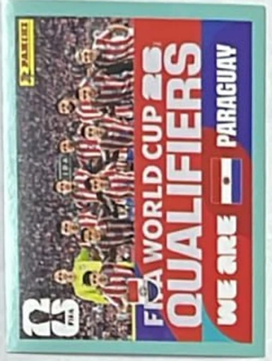 Figurita PAR-13 Plantel Paraguay Mundial 2026