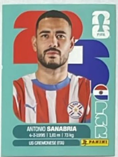 Figurita PAR-20 Antonio Sanabria Mundial 2026