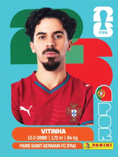 Figurita POR-12 Vitinha Mundial 2026
