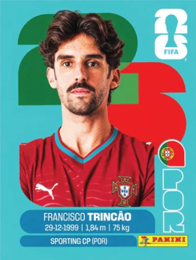 Figurita POR-16 Francisco Trincao Mundial 2026