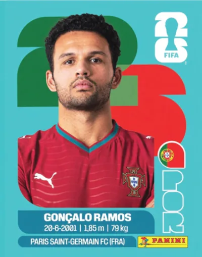 Figurita POR-18 Gonçalo Ramos Mundial 2026