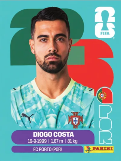 Figurita POR-2 Diogo Costa Mundial 2026