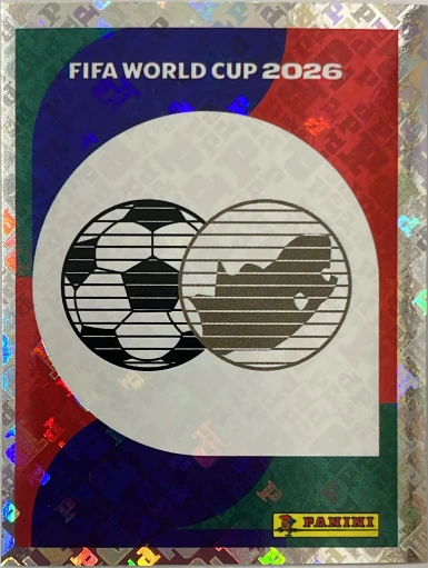 Figurita RSA-1 Escudo Sudáfrica Mundial 2026